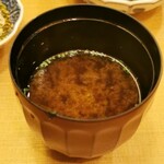 鮨 たかはし - 赤出汁