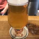 2階のクラフトビール屋 つむぎ - Wild Sheep Phase(白樺美深:北海道)。クリームエールにしてはちょっと色が濃い気もしますが程よいコクがありながら飲みやすさもある良いビールでした。