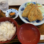 ブーケ - アジフライ定食