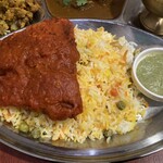 インド・ネパールレストラン プルナディープ - プレーンベジタブルビリヤニ