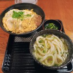 Sangoku Ichi - カツ丼＋ミニうどんセット