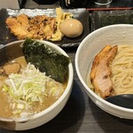 Tsukemen You - 濃厚つけ麺(並)、特製トッピング、のり、柚子胡椒