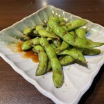 枝豆柚子胡椒炒め