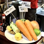 晴レルヤ酒場 - 新鮮な野菜