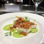 鉄板焼き あさひ - 旬魚の逸品料理