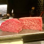 鉄板焼き あさひ - シャトーブリアン/サーロイン