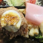 Kiyantei - スコッチエッグ＆ハム＆マカロニサラダ