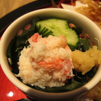 富山 はま作 - ズワイガニの酢の物