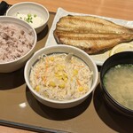 やよい軒 - しまホッケ定食　サラダ付き