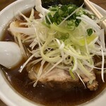 らーめん 黒の木 - 特製醤油ネギらーめん