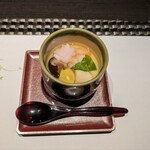 上野 寿司 祇園 - 茶碗蒸し