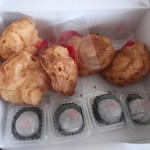 小堀日之出堂 - ｼｭｰｸﾘｰﾑﾄと、いちご大福をいただきました～！