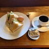 Rotari Matsuba - ●ホットコーヒー（1日中モーニング付き）500円
                
                を注文してみた