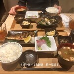 魚ばる 澤 - 鯖の塩焼き「選べる魚御膳」