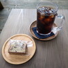 珈琲屋台ひばり屋 - がぶ飲みアイスコーヒー￥480＆本日のおやつ￥250