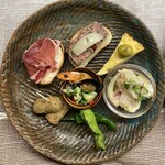 Supein Ryouri Rama-Sa - コース料理店　前菜の盛り合わせ