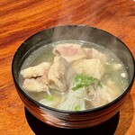 島之内 一陽 - 和牛すじ肉の肉吸