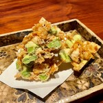 島之内 一陽 - 桜えびと空豆かき揚