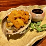 島之内 一陽 - あわびの生うにやき