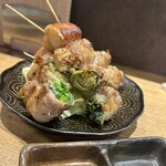 炭火野菜巻と魚串 ときわ福島 - 