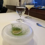 ラ・トゥーエル - ❶レモングラスのアイス。