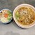 笠岡ラーメン 一元堂 - 料理写真:笠岡ラーメンと親鳥の炙りたたき風飯