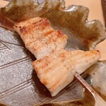 木挽町 とも樹 - 穴子の雉焼き。脂がのってきました