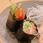 木挽町 とも樹 - 閖上の赤貝の紐キュウ。こいつはタマランヾ(≧▽≦)ﾉ