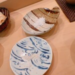 木挽町 とも樹 - 手前が藻塩、奥が結晶塩