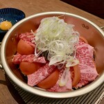 Kuroge Wagyu Oyster tomato Sukiyaki hotpot
