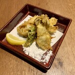 Oyster tempura 4P