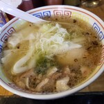 塩そば専門店 桑ばら - 塩ワンタン青唐つけそば