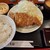 とんかつ まさむね - 料理写真:ランチロースカツ定食1400円