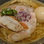 ISHIZUE - 数量限定　淡麗金目鯛味玉中華そば