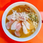 Torisoba ・ Karaagesenmontenramenebisu - 『こっさり（鶏白湯×魚介）特製鶏そば』