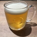 たこ焼き酒場 たこまる - 生ビール（ハートランド）！