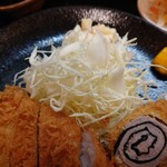 Tonkatsu Tonkichi - キャベツはそのまま食べました