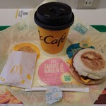 マクドナルド - ｿｰｾｰｼﾞﾏﾌｨﾝｾｯﾄ380円