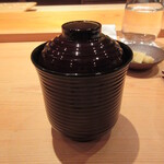 鮨 さかい - 味噌汁