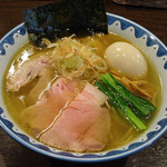 ガンコンヌードル - ガンコンヌードル（ガンコンエビ塩ラーメン・全部のせ 920円 ※旧価格）