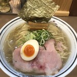 淳之助製麺食堂 - 淡麗鶏そば　塩　大　980円