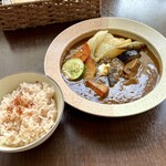 バルバルキッチンアメリ - ランチ：三日間煮込んだタンシチュー(¥1,980)
      タンシチューはこれで今年三回目。それぐらい気に入っている。