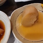 おでんと肴 清水 - おでん　じゃがいも　食べて量が減ってます