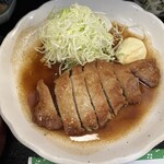 花門 - 豚肩ロース肩切り肉の生姜焼き