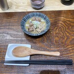 Tokusen Hiyamugi Kiwadachi - もつ煮