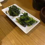 鳥丁 - 菜の花おひたし