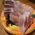 魚参 - 料理写真:カンパチ、金目鯛炙り、ヒラメ？たい？