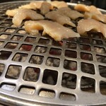 焼肉ホルモン 風土. - ミノの昆布醤油漬け