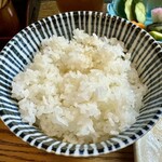 かぶと - ご飯はかために