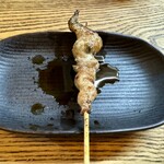 かぶと - 串巻き：尻尾寄りの肉　塩味　